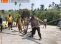 Polsek Pantai Barat Respons Cepat Pemalangan Kantor Distrik, Polisi Kedepankan Mediasi
