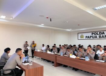 Polda Papua Barat Gelar FGD Bersama Gubernur Akpol dan Perwira Remaja