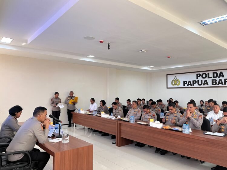 Polda Papua Barat Gelar FGD Bersama Gubernur Akpol dan Perwira Remaja