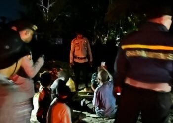 Jaga Sarmi Tetap Aman, Polres Sarmi Hadir Lewat Patroli Malam dan Imbauan Kamtibmas