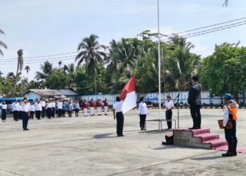 Perkuat Sinergi Keselamatan Pelayaran, Kasat Polairud Polres Sarmi Hadiri Harhubnas ke-55