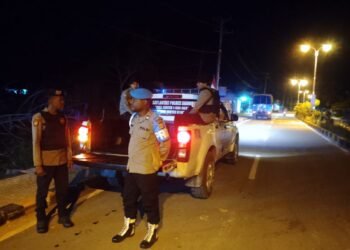 Hadir di Tengah Masyarakat, Polres Sarmi Intensifkan Patroli Cipkon Malam Hari