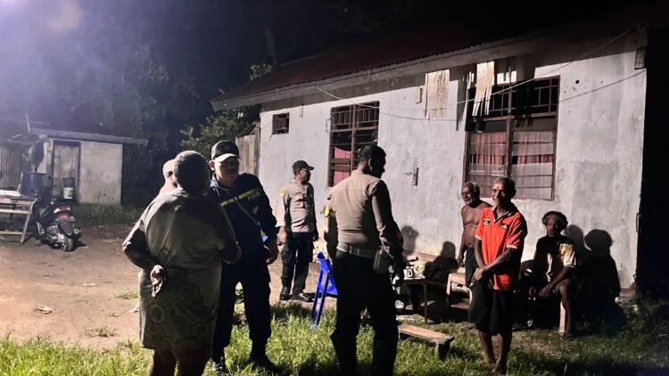 Malam Akhir Pekan, Polres Sarmi Intensifkan Patroli Cipkon Jaga Kamtibmas