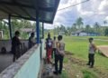 Kapolsek Tor Atas Sambangi Warga Kampung Samanente, Ajak Jaga Kerukunan dan Keamanan Lingkungan