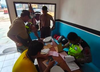 Jelang Ops Patuh 2026, Polres Kaimana Tertibkan Kendaraan Personel, 19 Kendaraan Ditindak Tilang