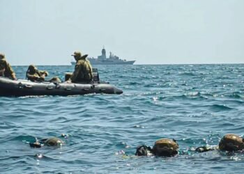 Tembus Kegelapan Bawah Laut, Kopaska Menyelam Bersama MTO ADF