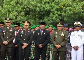 Hari Kesaktian Pancasila di Sarmi, Kapolres Hadiri Upacara dan Penyerahan Penghargaan Sekolah Adiwiyata