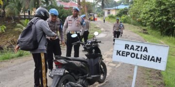 Bid Propam Polda Papua Gelar Gaktibplin di Polres Sarmi, Periksa Kelengkapan Personel dan Cegah Pelanggaran Disiplin