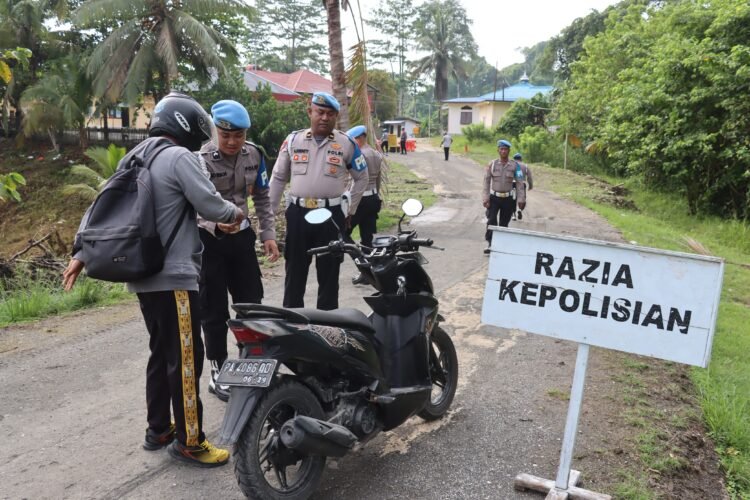 Bid Propam Polda Papua Gelar Gaktibplin di Polres Sarmi, Periksa Kelengkapan Personel dan Cegah Pelanggaran Disiplin