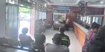 Perkuat Sinergi, Kasat Lantas Polres Sarmi Hadiri Kunjungan Komisi III DPR Papua di Samsat