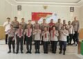 Sat Samapta Polres Sarmi Ikuti Supervisi dan Sosialisasi Sistem Manajemen Pengamanan Objek Vital