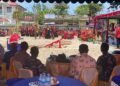 Kabag Logistik Polres Sarmi Hadiri Ibadah dan Peletakan Batu Pertama Pembangunan Kantor Klasis Sarmi Barat
