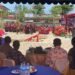 Kabag Logistik Polres Sarmi Hadiri Ibadah dan Peletakan Batu Pertama Pembangunan Kantor Klasis Sarmi Barat