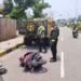 Wujud Pelayanan Cepat, Sat Lantas Polres Sarmi Tangani Laka Lantas di Marena