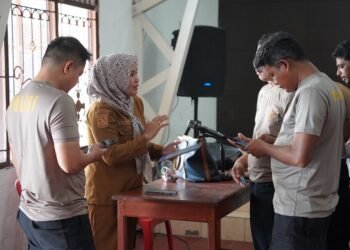Siap jadi Agen Perlinsos, Personel Polresta Manokwari Ikuti Aktivitas IKD