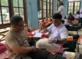 Wujud Kepedulian Kemanusiaan, Personel Polres Sarmi Turut Berdonor Darah