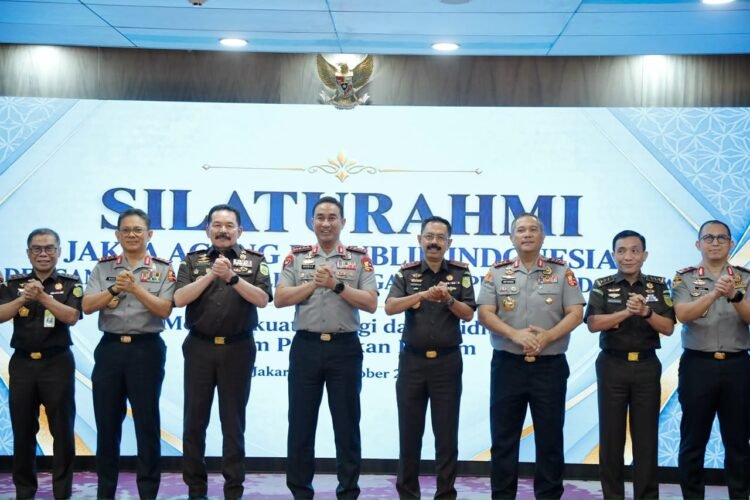 Temui Jaksa Agung, Kapolri Suyudi Dorong Kolaborasi Penegakan Hukum