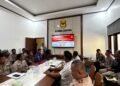 Jaga Sarmi Tetap Kondusif, Kapolres Pimpin Gelar Operasi dan Anev Kamtibmas Bulanan