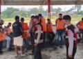 Hadir Dengan Humanis, Polres Sarmi Sambangi Pedagang Dan Warga Di Pasar Marena