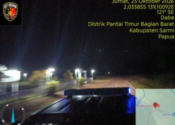 Cegah Gangguan Kamtibmas, Sat Reskrim Polres Sarmi Amankan Pelaku Pemalangan di Kampung Wakde