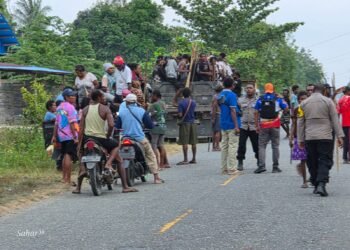 Polsek Bonggo Redam Aksi balas dendam di Kampung Mawes Mukti, Situasi Kembali Kondusif
