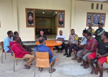 Kasat Reskrim Polres Sarmi Tegaskan Tidak Ada yang Kebal Hukum, Minta Kedua Kampung Tahan Diri