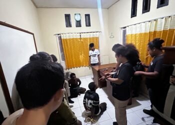 Polsek Bonggo Dan Tim Urc Polres Sarmi Amankan 2 Terduga Pelaku Penganiayaan, 4 Masih Dicari
