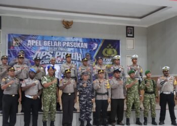 Polres Sarmi Gelar Apel Pasukan Operasi Patuh Cartenz 2026, Kapolres Tekankan Disiplin Dan Keselamatan Berlalu Lintas
