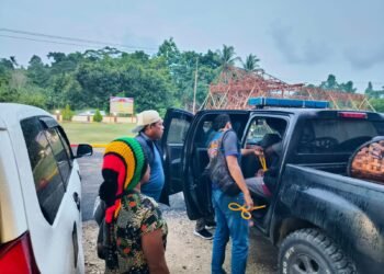 Tim Urc Sat Reskrim Polres Sarmi Bersama Unit Reskrim Polsek Bonggo Kembali Amankan Dua Terduga Pelaku Penganiayaan