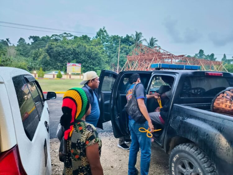 Tim Urc Sat Reskrim Polres Sarmi Bersama Unit Reskrim Polsek Bonggo Kembali Amankan Dua Terduga Pelaku Penganiayaan