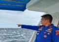 Jaga Keamanan Perairan, Sat Polairud Polres Sarmi Gelar Patroli Laut Hingga Perairan Kampung Arare