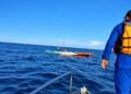 Polisi Bersama Masyarakat Satpolairud Polres Sarmi Gelar Patroli Laut Sebagai Langkah Preventif Gangguan Keamanan Di Wilayah Perairan/Laut Sarmi